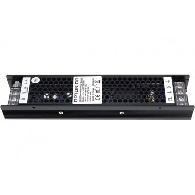 LED maitinimo šaltinis, 12V, 100W, reguliuojamas, plonas