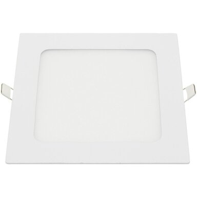 LED mini panelė, kvadratinė, High Class, 5 metai garantija, 12W, šalta balta šviesa