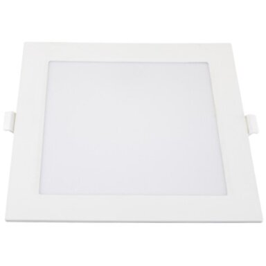 LED mini panelė, plona, foninė, kvadratinė, 6W, šalta balta šviesa
