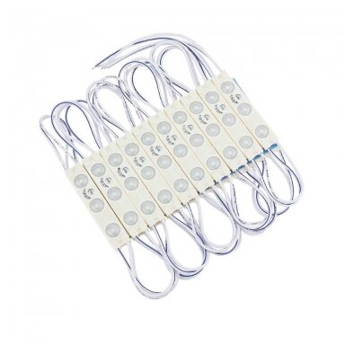 LED modulis, 0.72W, 80Lm, 12V, raudona šviesa