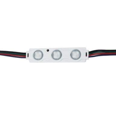 LED modulis, 0.72W, 118Lm, 12V, RGB spalvos