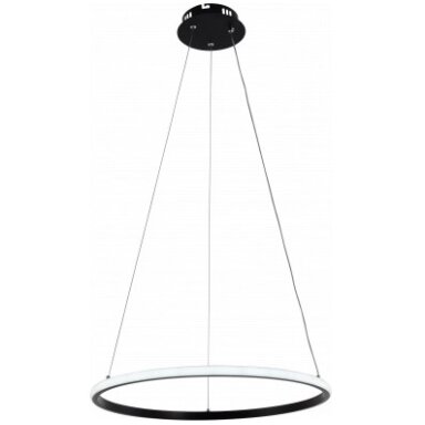LED pakabinamas šviestuvas, 30W, juodas, dimeriuojamas, nuotolinis valdymas, CCT
