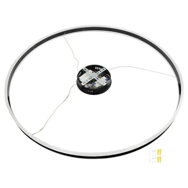 LED pakabinamas šviestuvas, 60W, juodas smėlis, šilta balta šviesa