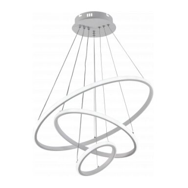 LED pakabinamas šviestuvas, 78W, baltas, dimeriuojamas, nuotolinis valdymas, CCT
