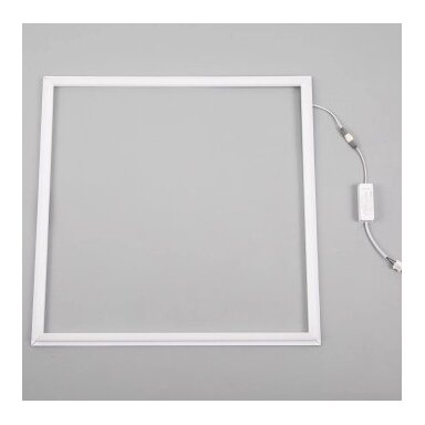 LED panelė, 60x60, 48W, surenkamas rėmelis, neutrali balta šviesa