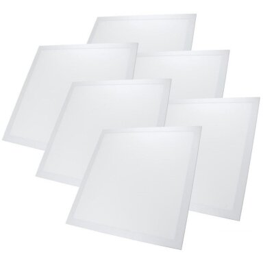 LED panelė, 62x62, 45W, CRI>95, 6vnt./dėž., neutrali balta šviesa
