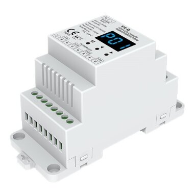LED pastovios įtampos maitinimo valdiklis, 12-24V, 5A/kan., 4 kanalai