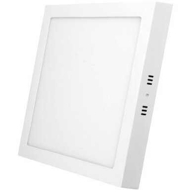 LED paviršinė mini panelė, kvadratinė, 18W, neutrali balta šviesa