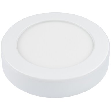 LED paviršinė panelė, apvali, 12W, CCT šviesa