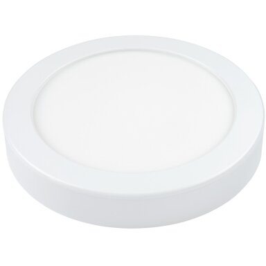 LED paviršinė panelė, apvali, 18W, CCT šviesa