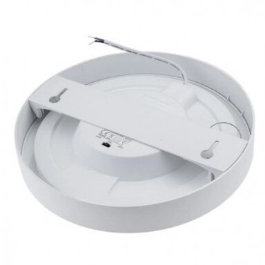 LED paviršinė panelė, apvali, 18W, CCT šviesa