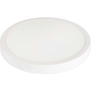 LED paviršinė panelė, apvali, 24W, šilta balta šviesa