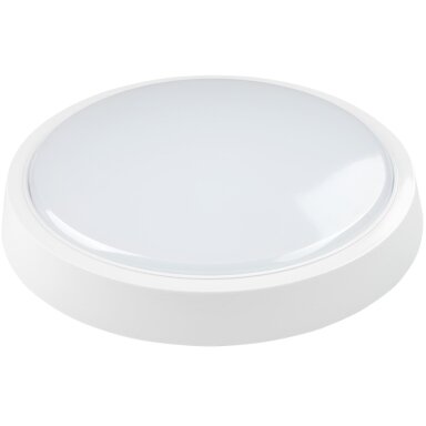 LED paviršinė panelė, apvali, AC180-265V, 24W, šalta balta šviesa