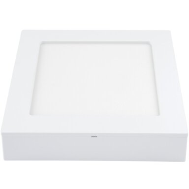 LED paviršinė panelė, kvadratinė, 12W, CCT šviesa