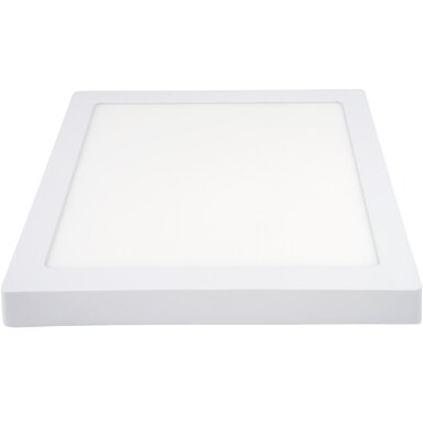LED paviršinė panelė, kvadratinė, 24W, šalta balta šviesa