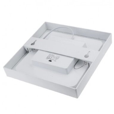 LED paviršinė panelė, kvadratinė, 24W, CCT šviesa LED paviršinė panelė, kvadratinė, 24W, CCT šviesa