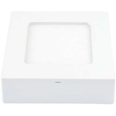 LED paviršinė panelė, kvadratinė, 6W, CCT šviesa