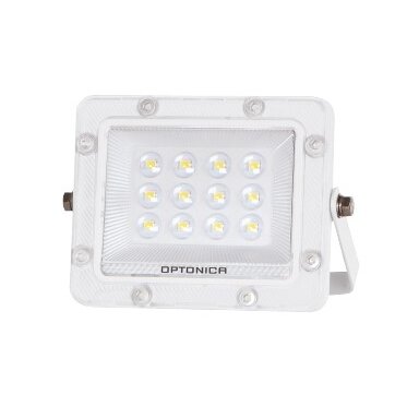 LED prožektorius, baltas, 100Lm/W, 10W, šalta balta šviesa