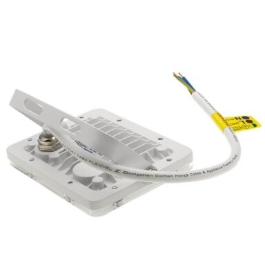 LED prožektorius, baltas, 100Lm/W, 10W, neutrali balta šviesa