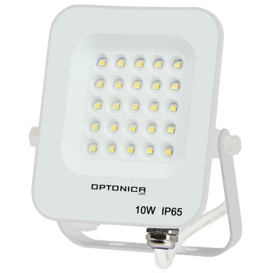 LED prožektorius, baltas, 10W, šalta balta šviesa