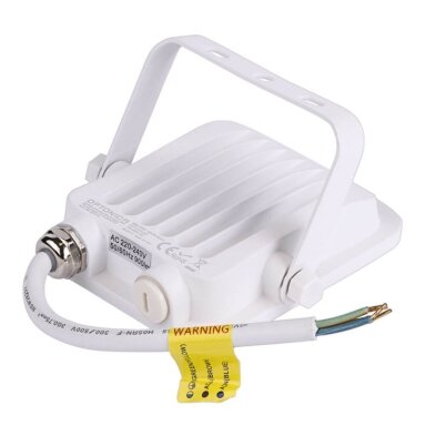 LED prožektorius, baltas, 10W, šalta balta šviesa
