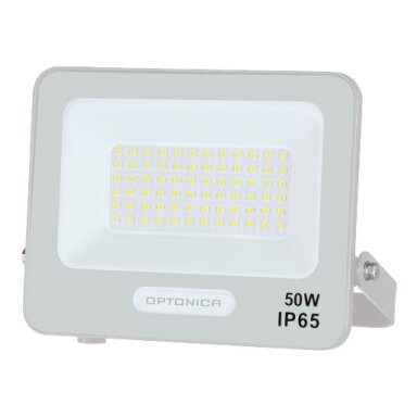 LED prožektorius, baltas, 90Lm/W, 50W, neutrali balta šviesa