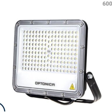 LED Floodlight, Black, 100Lm/W, 100W, Neutral Light