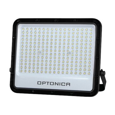 LED prožektorius, juodas, 100Lm/W, 150W, šalta balta šviesa