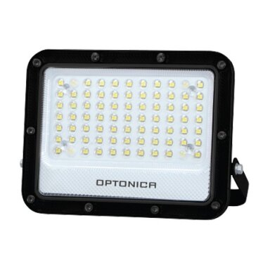 LED prožektorius, juodas, 100Lm/W, 50W, šalta balta šviesa