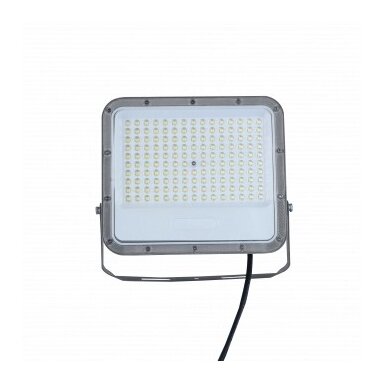 LED Floodlight, Grey, 100Lm/W, 100W, White Light