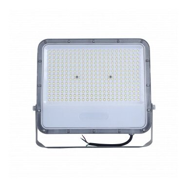LED prožektorius, pilkas, 100Lm/W, 200W, šalta balta šviesa