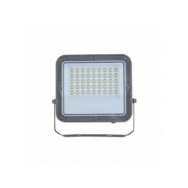 LED prožektorius, pilkas, 100Lm/W, 30W, šalta balta šviesa