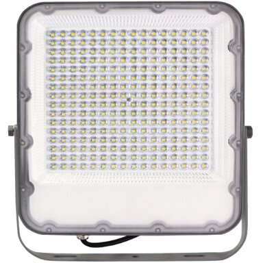 LED prožektorius, pilkas, 300W, neutrali balta šviesa