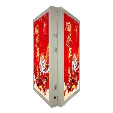 LED reklamos ekranas, lauko, dvipusis, P3