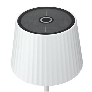 LED saulės stalinė lempa, 2.5W, įkraunama
