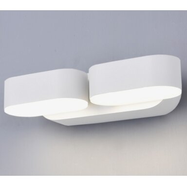 LED sieninis šviestuvas, baltas, pasukamas, 12W, šilta balta šviesa