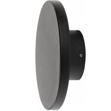 LED sieninis šviestuvas, juodas, 12W, 670Lm, šilta balta šviesa LED sieninis šviestuvas, juodas, 12W, 670Lm, šilta balta šviesa