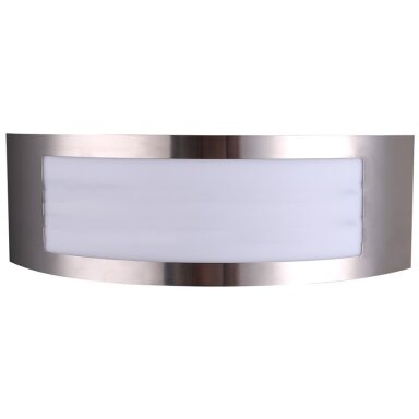LED sieninis šviestuvas, nerūdyjantis plienas, 1 lizdas, Max 16W