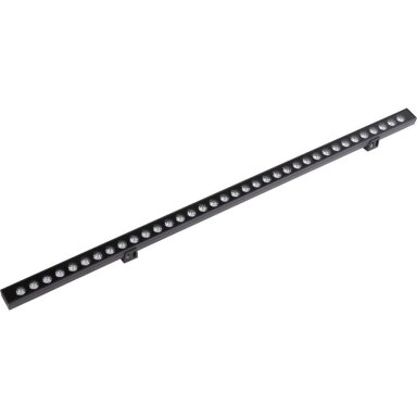 LED sieninis šviestuvas, pailgas, juodas, 36W, šilta balta šviesa