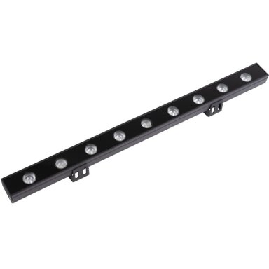 LED sieninis šviestuvas, pailgas, juodas, 9W, šilta balta šviesa