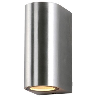 LED sieninis šviestuvas, poliruotas metalas, 2 lizdai, Max 35W LED sieninis šviestuvas, poliruotas metalas, 2 lizdai, Max 35W