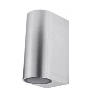 LED sieninis šviestuvas, poliruotas metalas, 2 lizdai, Max 35W LED sieninis šviestuvas, poliruotas metalas, 2 lizdai, Max 35W