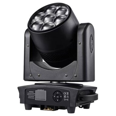 LED spindulio, judantis prožektorius, 7x40W, Big Eye, mini