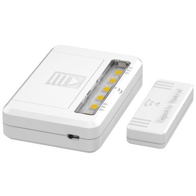 LED šviestuvas, 0.5W, magnetinis valdymas, šilta balta šviesa