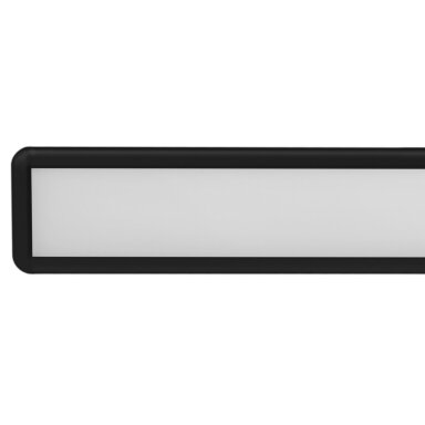 LED šviestuvas, 1.5W, PIR jutiklis, juodas, šilta balta šviesa