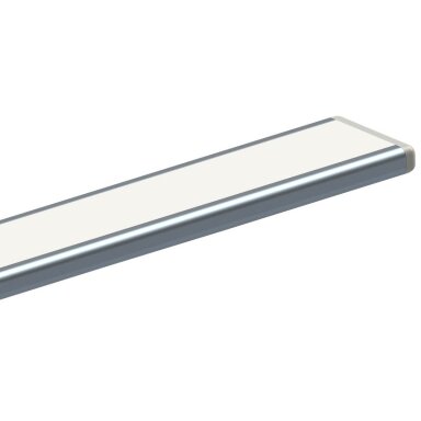 LED šviestuvas, 1.5W, PIR jutiklis, sidabrinis, neutrali balta šviesa