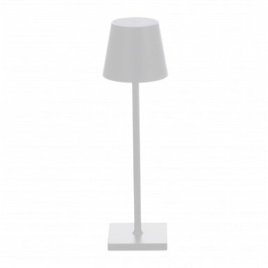 LED stalinė lempa, 2.5W, įkraunama, dimeriuojama, balta, šilta balta šviesa