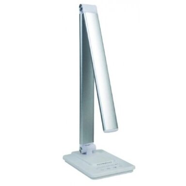 LED stalinis šviestuvas, 8W, įkraunamas, baltas, CCT šviesa