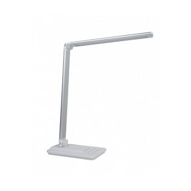 LED stalinis šviestuvas, 8W, įkraunamas, baltas, CCT šviesa
