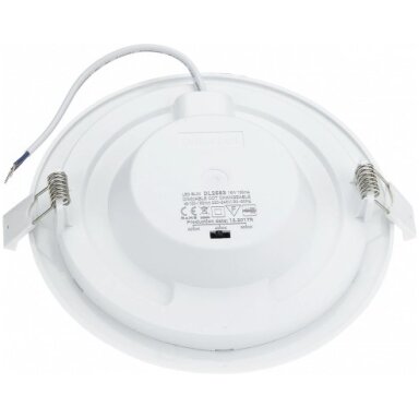 LED šviestuvas, 12W, plonas, temdomas, CCT 3000K-6000K